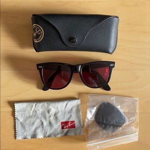Ray-ban black wayfarer sunglasses classic